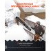 Grablja za snijeg s krova, lopatica 66 cm, aluminij, teleskopska ručka 1,42–6,06 m, kotačići