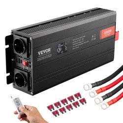 Pretvarač čistog sinusa za pretvorbu napona akumulatora u mrežni napon, 3000 W, 12 V