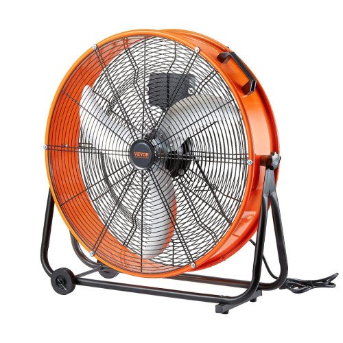 Industrijski ventilator na kotačima 61 cm za radionicu i skladište, 3 brzine, timer 2 h