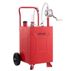 Kolica sa spremnikom za pretakanje goriva, 75,7 L, ručna pumpa, kotači, crvena Kolica sa spremnikom za pretakanje goriva, 75,7 L, ručna pumpa, kotači, crvena