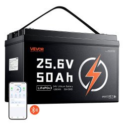 LiFePO4 litijska baterija 24 V 50 Ah (1280 Wh) s Bluetoothom i BMS zaštitom 50 A LiFePO4 litijska baterija 24 V 50 Ah (1280 Wh) s Bluetoothom i BMS zaštitom 50 A