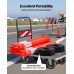 Set od 3 prometna stupića visine 114 cm s reflektirajućom trakom i teškim osmerokutnim postoljem Set od 3 prometna stupića visine 114 cm s reflektirajućom trakom i teškim osmerokutnim postoljem