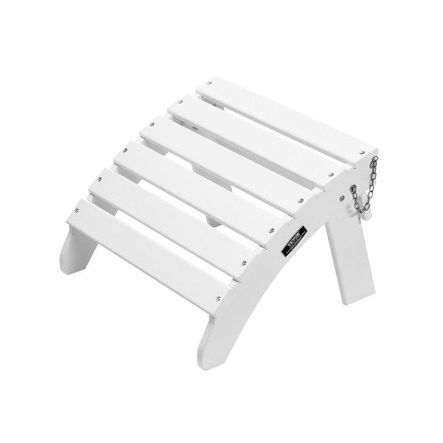 Sklopivi podnožnik za vrtnu fotelju Adirondack, HDPE, 45 × 50 × 35 cm, otporan na vremenske uvjete