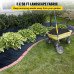 Tkanina protiv korova za gredice i staze, 0,9 × 15,2 m (13,9 m²), tkani polipropilen