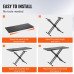 Sklopivi DJ stol za laptop i kontroler, podesiv po visini 46–85 cm, nosivosti 81 kg Sklopivi DJ stol za laptop i kontroler, podesiv po visini 46–85 cm, nosivosti 81 kg