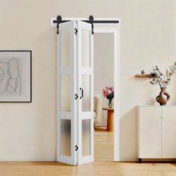 Klizna vrata za ormar, od kaljenog stakla, 91 × 213 cm Klizna vrata za ormar, od kaljenog stakla, 91 × 213 cm