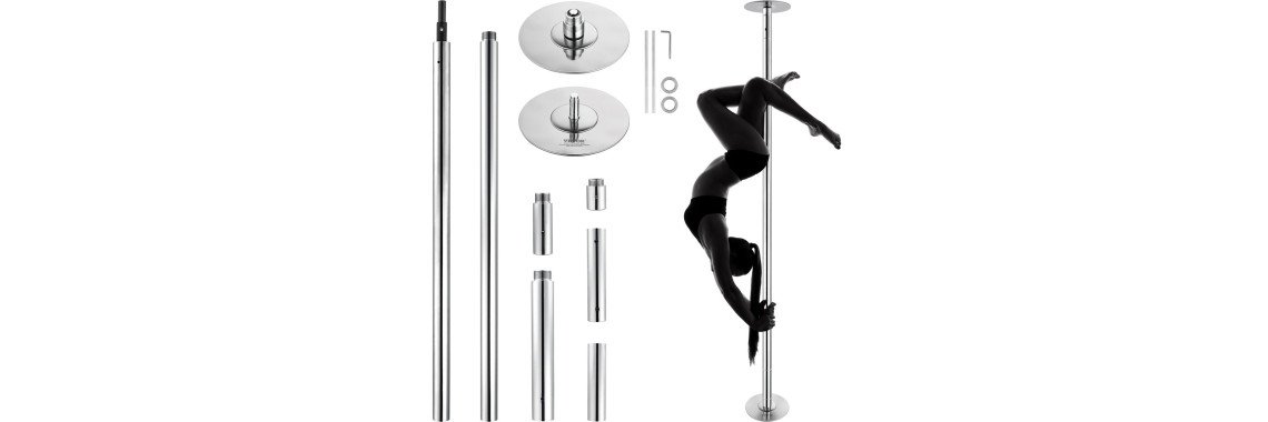 Šipka za pole dance kod kuće: statička ili okretna, 40 ili 45 mm i koliko visok strop treba
