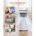 Prijenosni klima uređaj za sobu do 33 m², 2,6 kW (9000 BTU), hlađenje, odvlaživanje i ventilator Prijenosni klima uređaj za sobu do 33 m², 2,6 kW (9000 BTU), hlađenje, odvlaživanje i ventilator
