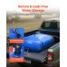 Sklopivi spremnik za vodu 330 L, PVC 1000D, debljina 0,9 mm, plavi