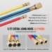 Set manometara za servis klime, 3-putni, za R134a i R22, crijeva 152 cm, do 34,5 bar Set manometara za servis klime, 3-putni, za R134a i R22, crijeva 152 cm, do 34,5 bar